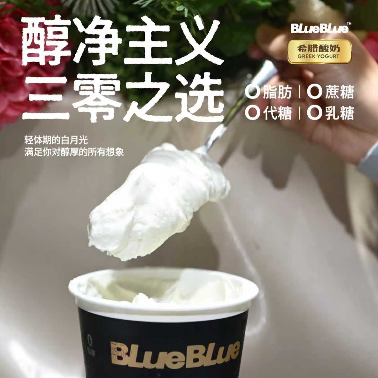 【顺丰包邮】希腊酸奶500g0蔗糖0乳糖0代糖0脂肪11.0克高蛋白酸奶