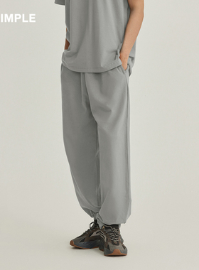 RESIMPLE简单点男士休闲裤2024新款直筒宽松潮流百搭卫裤女款0319