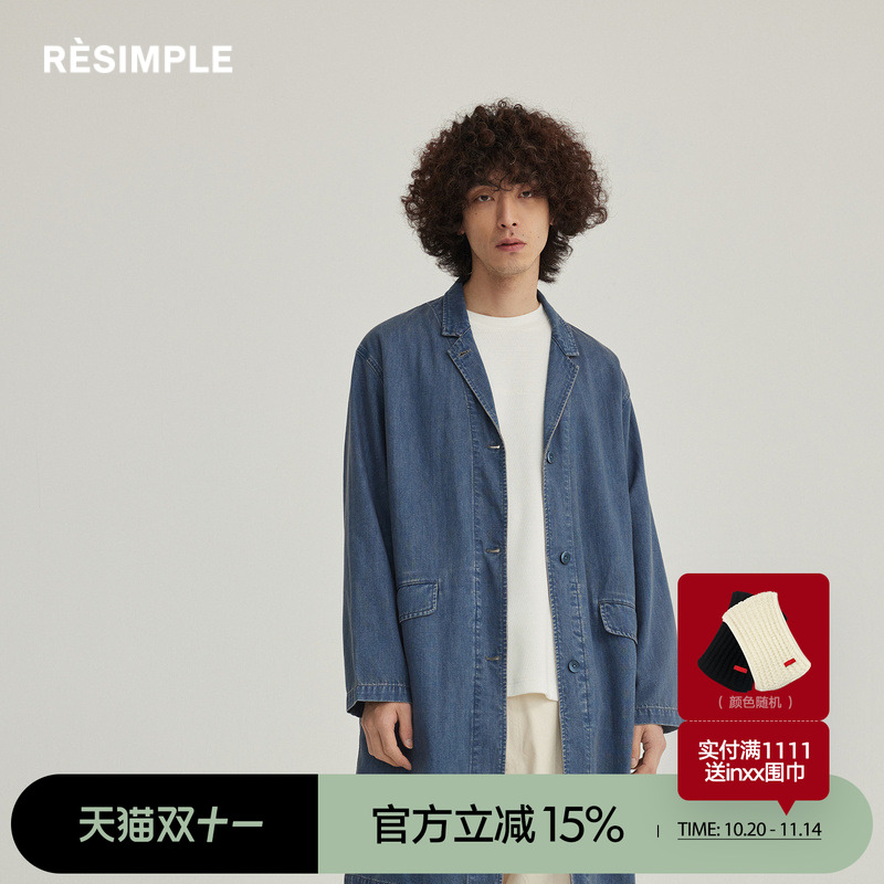 商场长外套RESIMPLE春秋