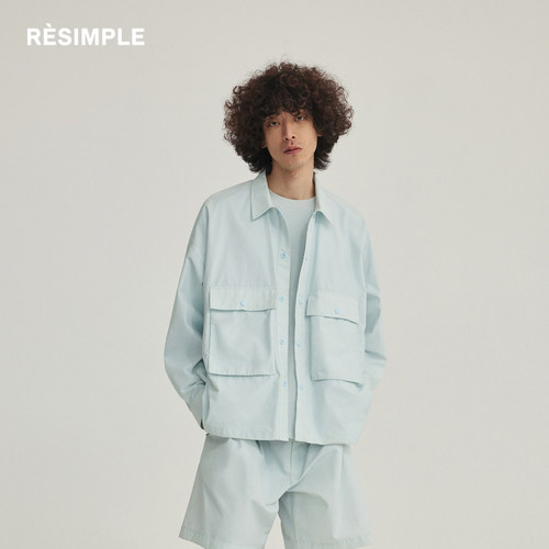 商场短外套RESIMPLE翻领
