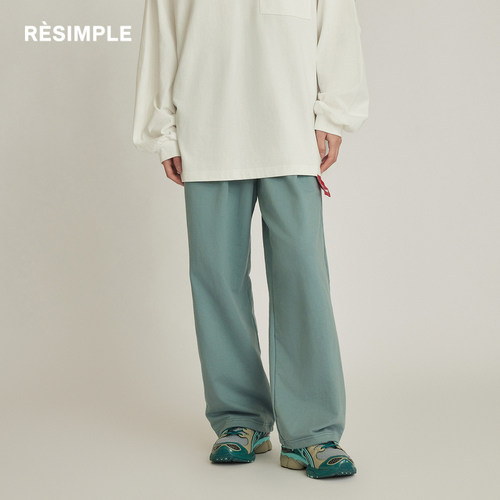 商场同款针织长裤RESIMPLE长裤
