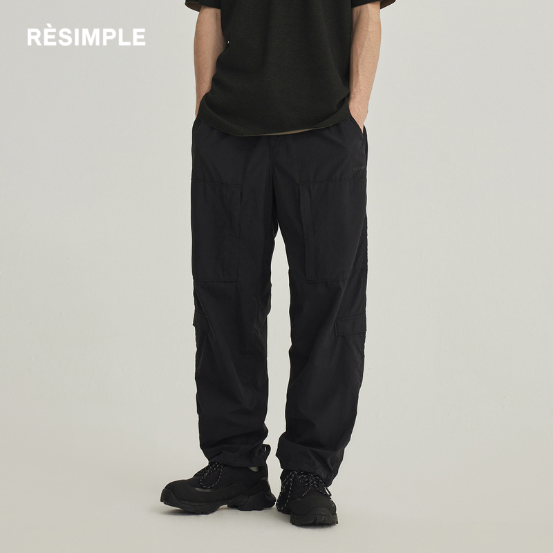 商场同款梭织长裤RESIMPLE