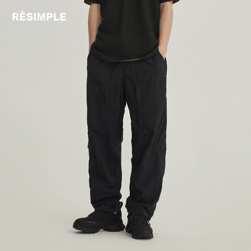 商场同款梭织长裤RESIMPLE