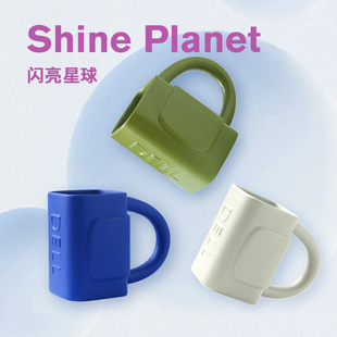 2025陶瓷家用个性 马克杯子网红ins女新款 情侣大容量包包咖啡水杯