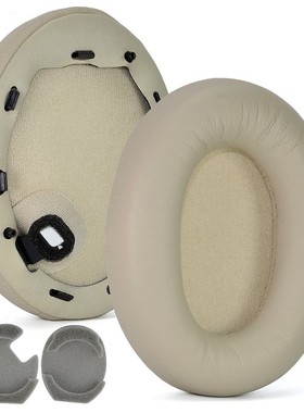 Leather Ear Cushion Sponge Earpads Compatible withSony WH-10