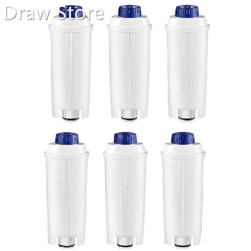 6PCS Coffee Machine Filter 适用于 Delonghi Coffee Machine Fi
