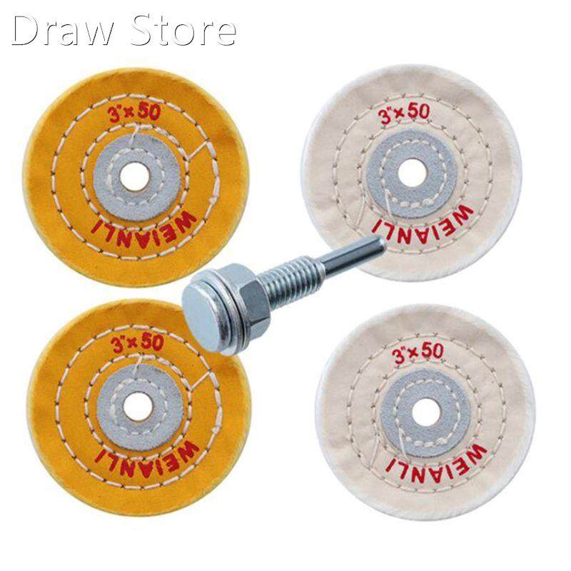 cloth buffing wheel grinder polishing pad 3"" 4&qu