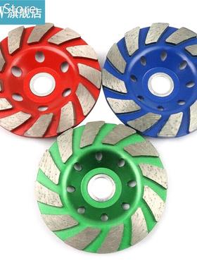 4in Diamond Segment Grinding Wheel Angle Grinder Disc for Gr