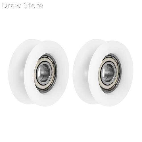 U696ZZ 696 U Groove Bearings 6x24x9mm Shielded Chrome Steel