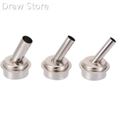 3Pcs 45 Degree Bent Curved Heat Nozzle 6/7/9Mm Hot Air Nozzl
