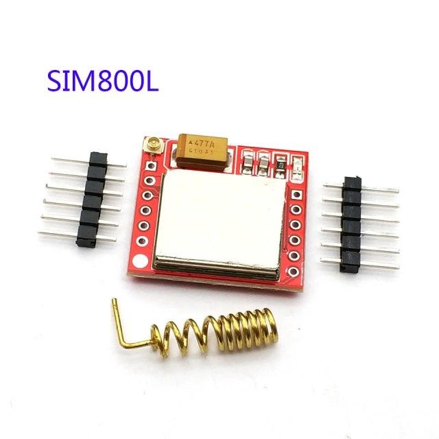 SIM800L GPRS GSM Module Micro SIM Card Core Quad-band TTL Se - 实物图