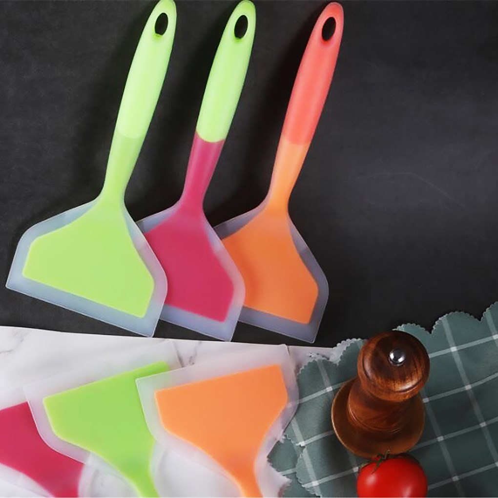 Silicone Spatula Non-stick Wide Turner Heat Resistant Pancak