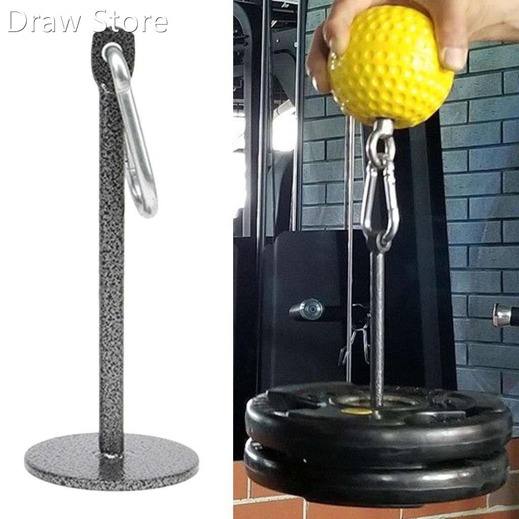 Solid Weight Plate Loading Pin Holder Weights Stand Home Gym