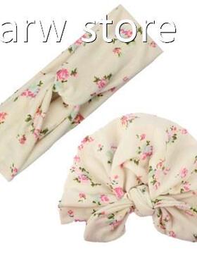 2Pc/Set Mo1hr Baby Turban Mm And Mte Maotching Heaedband Mom