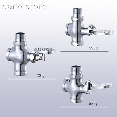 ne Incsh 1Foot Valve Fine opper Foot SquattiCng Fluh OValve