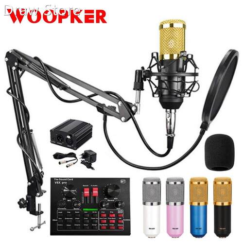 Bm 800 Karaoke Condenser Microphone Mic For Pc Studio Microp