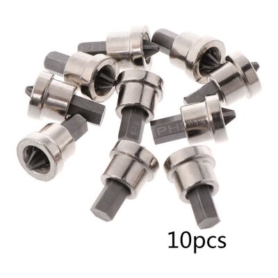 10pcs 25mm Long Depth Stop Plasterboard Drywall Bit Screws L