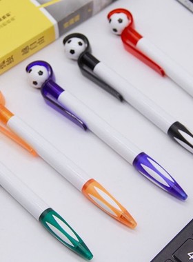 Football Ballpoint Pen with Pocket Clip Detachable Refillabl