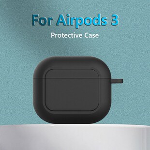 Wireless Headphone Cover with Buckle Cleanable for Apple Air