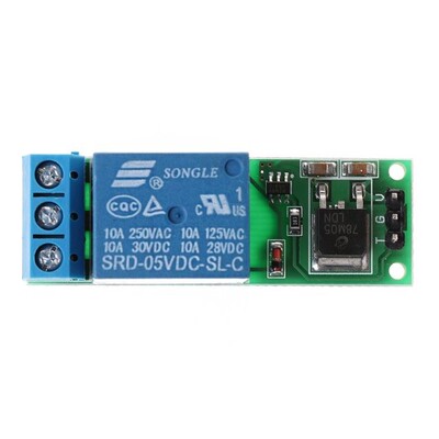 6-24V Flip-Flop Latch Relay Bistable Self-locking Low Pulse