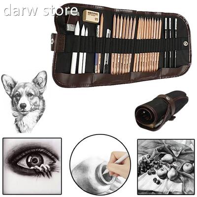 18pcsStke ch Pencil Papr Pen Penci1l Extender Eraeser Charco