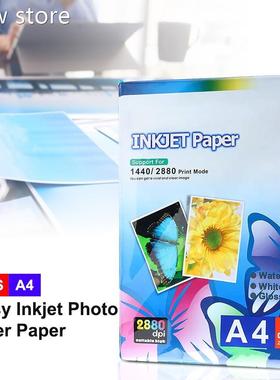 5Pcs A4 S0ticker Photo P1aper Inkjet Pinterr abelL Sheets Wa