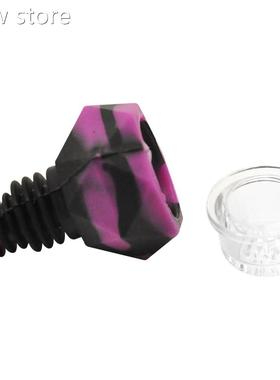 TOPPUaF 119MM Male FDA Slicone Bowls WithF Gliss Bowl Tobacc