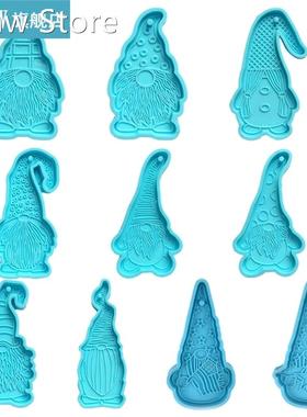 Dwarf Doll Shaped Keychain Epoxy Resin Mold Earrings Pendant