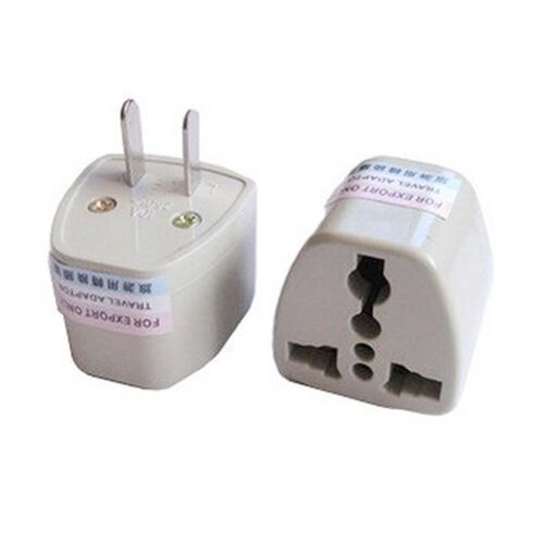 Universal Travel AC Wall Power Adapter China and UK Plug to