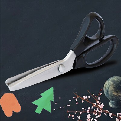 Professional Stainless Tailor Scissors with Round Tooth,Sewi