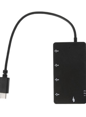 77UA Type C OTG 4 Port Hub Charging Adapter Cable For smartp