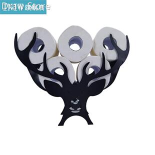 Fawn Decoration Toilet Paper Holder Bathroom Kitchen Roll Ra