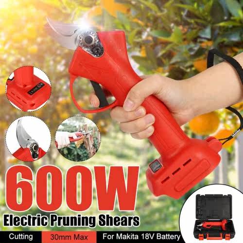 Rechargeable Cordless Electric Pruning Shears 600W Garden Pr