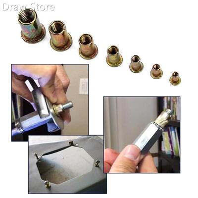 900/1000/1200Pcs M3-M12 Riveter Guns Tools Set Metal Nut Riv
