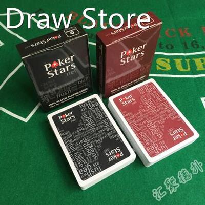 2/Lot Baccarat Texas Hold'em Plastic Playing Cards Water