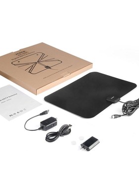 Indoor Digital HDTV 50 Miles Long Range Amplified TV/FM Ante