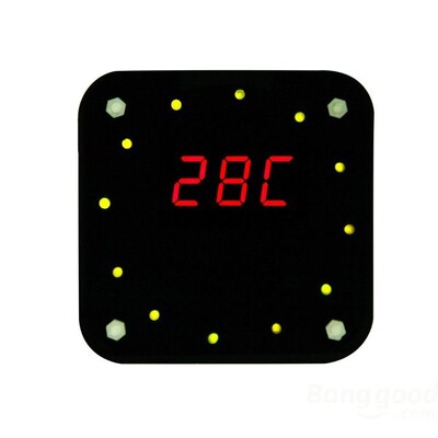Free Shipping Acrylic Box For Rotary Electronic Clock
