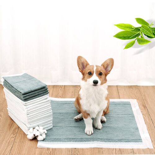 Odor-control Bamboo Carbon Pet Pee Training Underpad Pet Pee