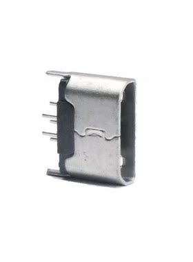 100pcs Micro USB Female 180 degree dip 5 Pin Connectors Jack