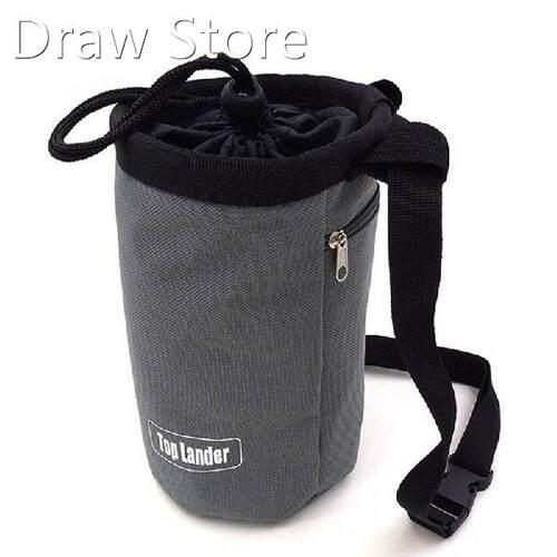 Three Tigers Magnesia Sack Rock Climbing Chalk Bag Pocket