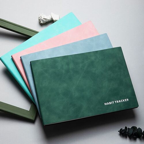 Soft Leather Journal 365-day Schedule Book 100 Sheets Gift P