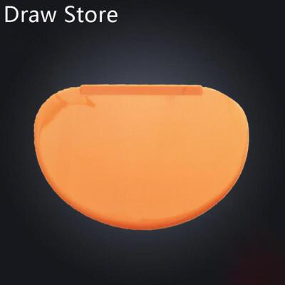 1PC Orange Soft Flexible Plastic Dough Cream Scraper Cake Sp
