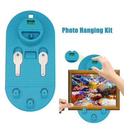 Frame Hooks Kit Picture Hanging Leveling Tool DIY Photo Loca