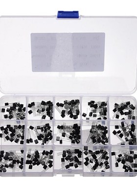 New Arrival 300Pcs 15 Values TO-92 Transistors Pack Transist