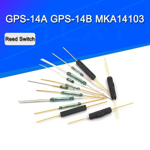 5PCS N/O Reed switch Magnetic Switch 2 * 14mm Normally Open