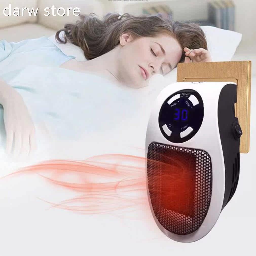 Durible Mini Wall moun1te aAir Hdeater High power Hot Ar Fas - 实物图