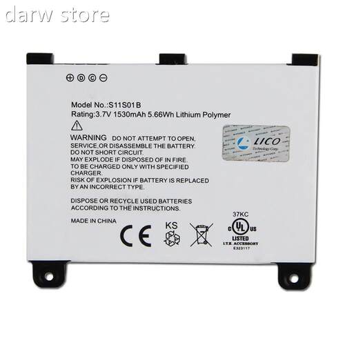 Original Replaceenmt Bttery 11530mAhF S11S01B or Amazaon Kin