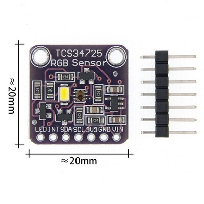 1PCS CJMCU-34725 TCS34725 Color Sensor RGB color sensor deve