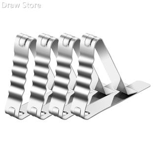 4 Stainless Steel Tablecloth Clip Long Mouth Table Clip Tele