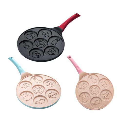 Home Kitchen 7-hole Breakfast Pan Multi-function Egg Frying